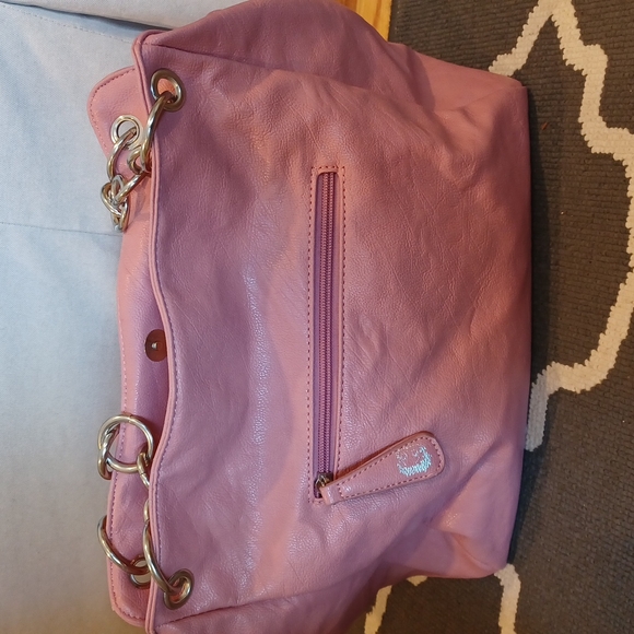 Betty Boop Large Pink Studded Shoulder Bag - Picture 6 of 16